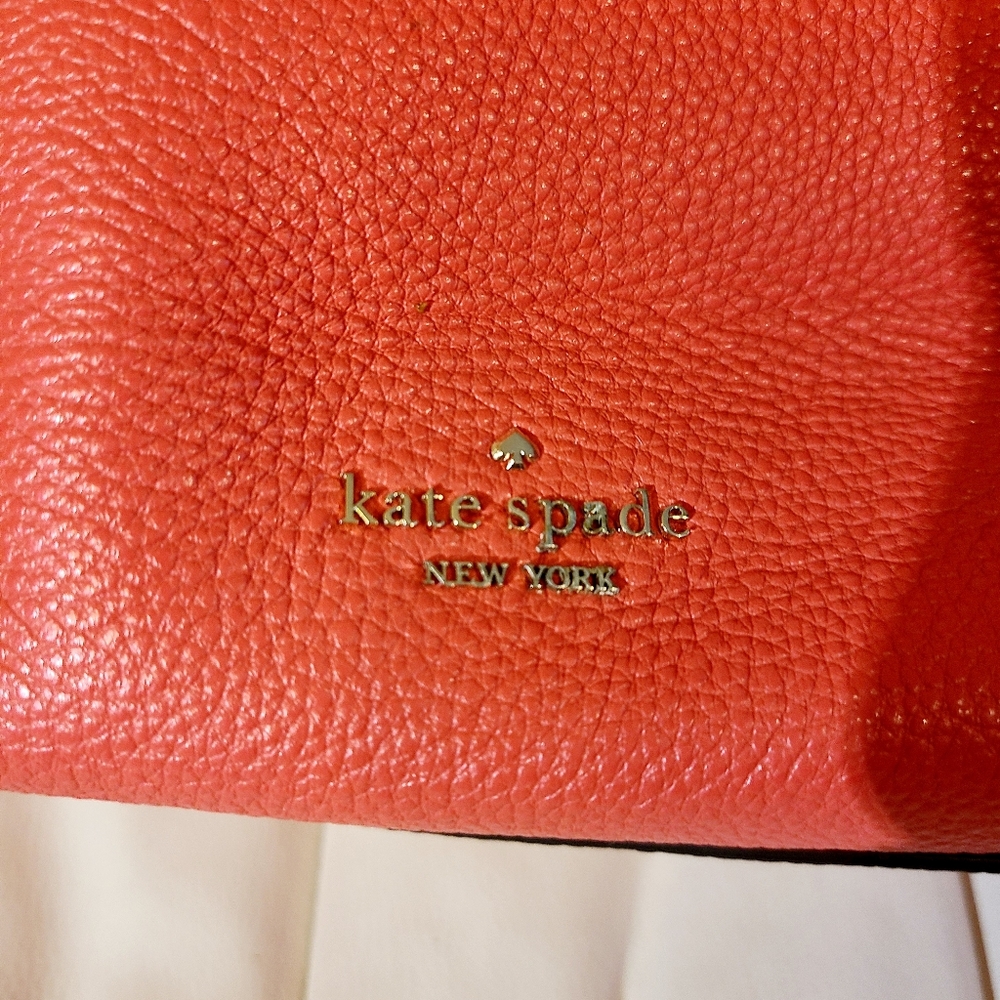 KATE SPADE LEATHER SATCHEL BAG - Picture 5 of 11